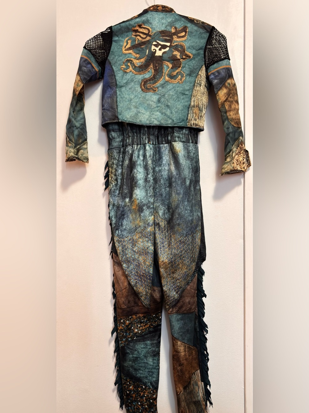 Disney Descendants 3 UMA Deluxe Halloween Costume Jumpsuit Child 4-6X - Picture 5 of 9